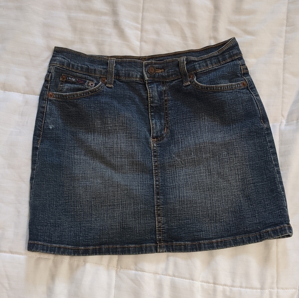 ANGEL jeans jean skirt size 5